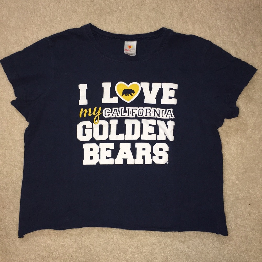 Cal UC Berkeley crop top